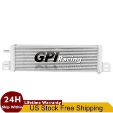 Universal Air To Water Intercooler Aluminum Liquid Heat Exchanger 21x6.6 Turbo
