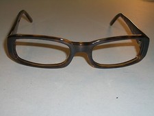 RAY BAN ITALY RB2127 SLEEK TORTOISE RECTANGULAR EYEGLASS/SUNGLASSES FRAMES ONLY