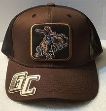 RODEO COWBOY BUCKING HORSE BRONC RIDING ROUNDUP SNAPBACK BASEBALL CAP HAT