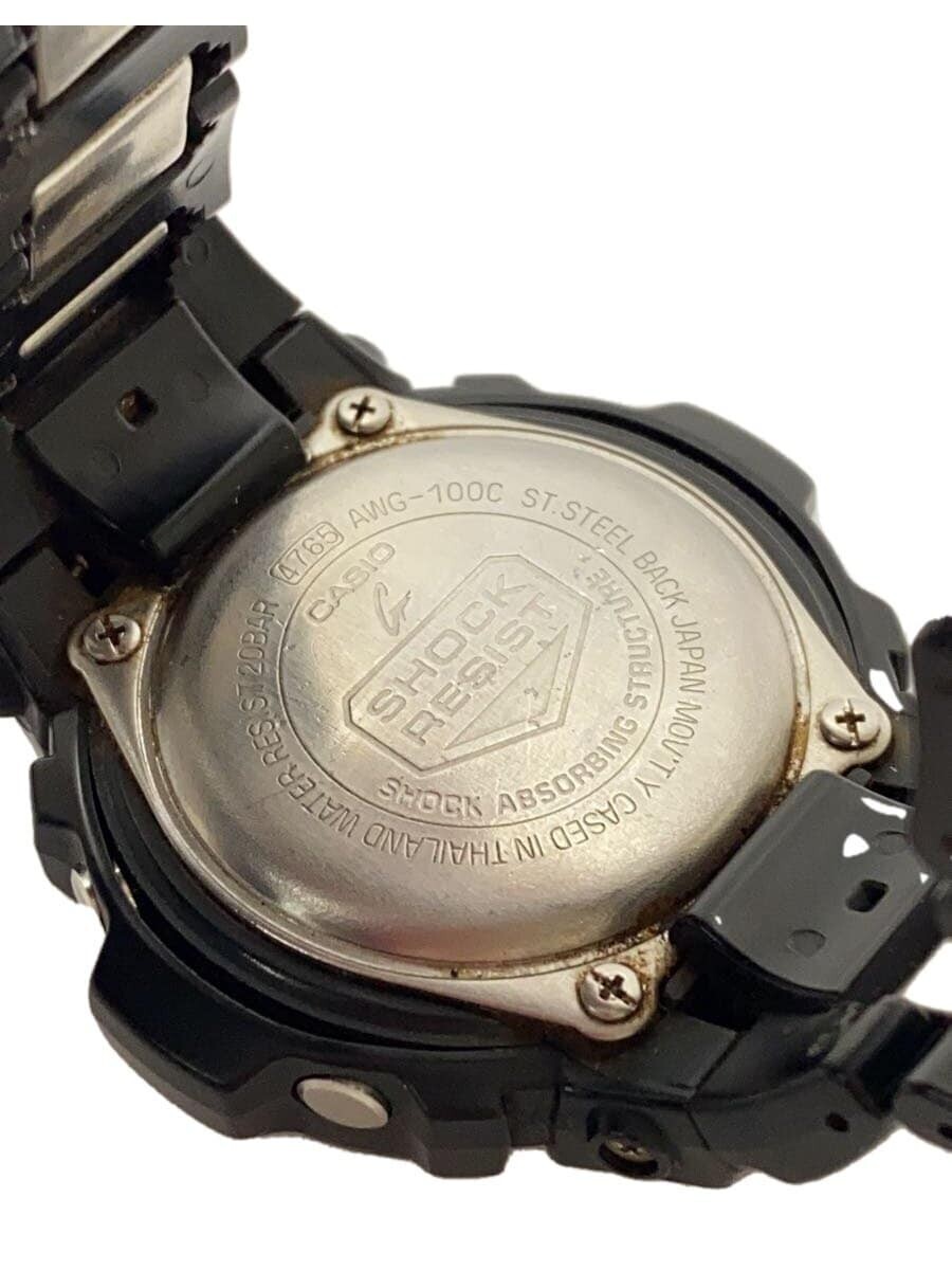 G-SHOCK AWG-100-1ACF ブラック腕時計　中古 楽天市場】g-shock awg-m100 中古の通販