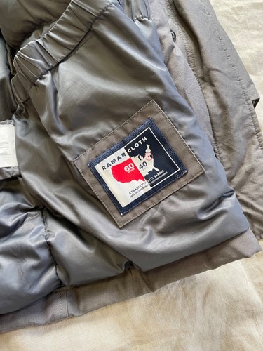 Woolrich Arctic Parka Ramar Cloth Fabric Duck Down Winter Jacket Size S - Picture 7 of 8