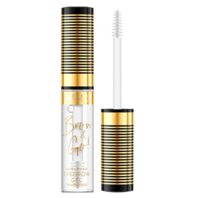 Eveline Brow & Go Ultra Fixing Augenbrauengel - Transparente Form & Pflege 6ml