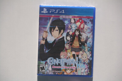 Conception PLUS Maidens of the Twelve Stars PS4 US NTSC Factory Sealed Y-Fold