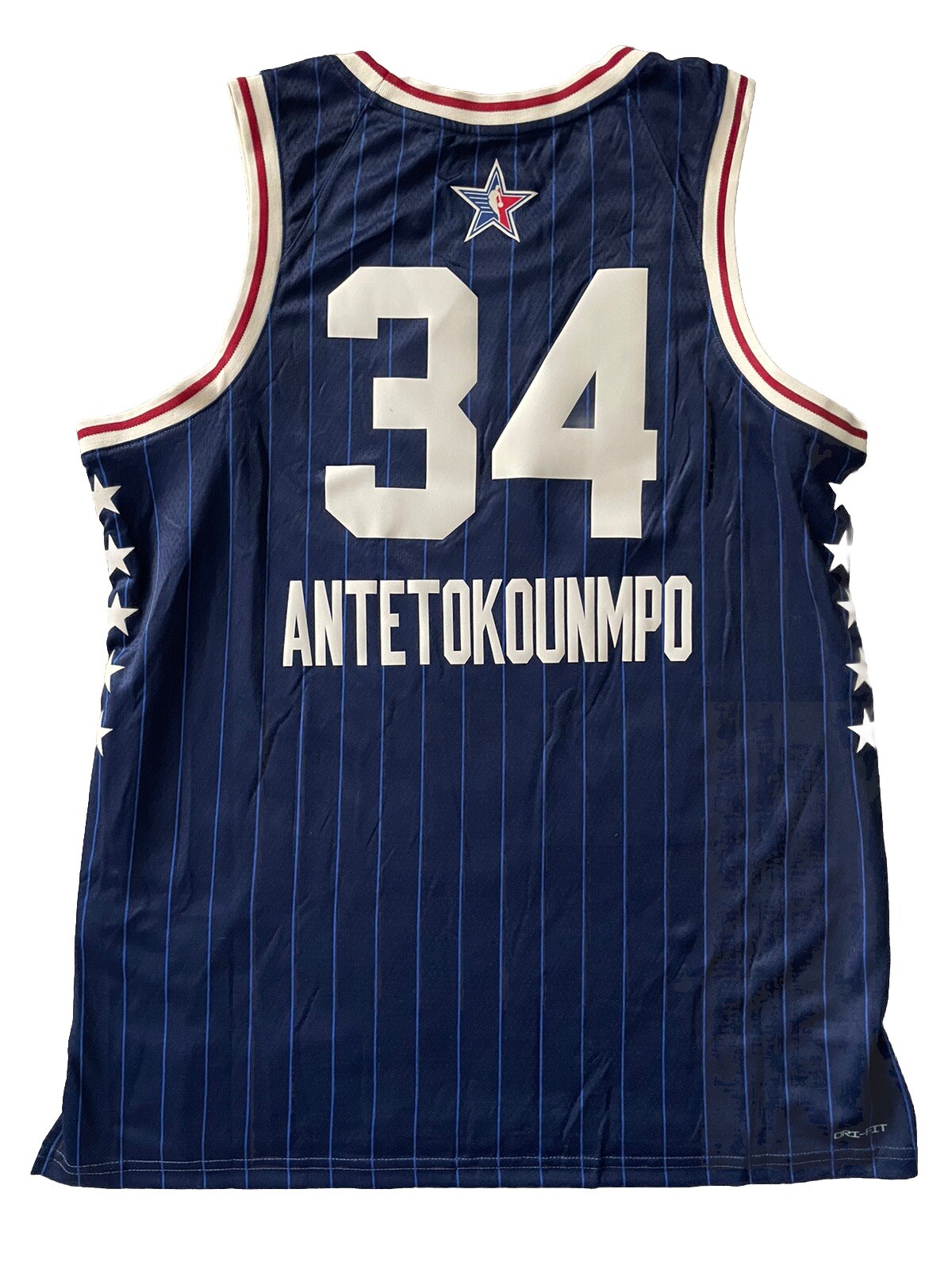 GIANNIS ANTETOKOUNMPO NIKE JORDAN 73RD EDITION NBA ALL STAR GAME SWINGMAN JERSEY