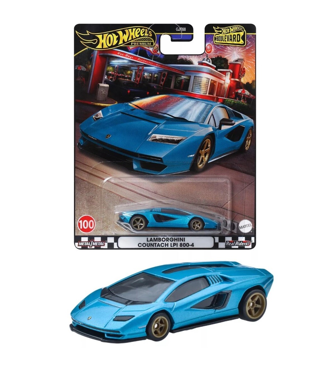 Hot Wheels Premium HW Boulevard Lamborghini Countach LPI 800