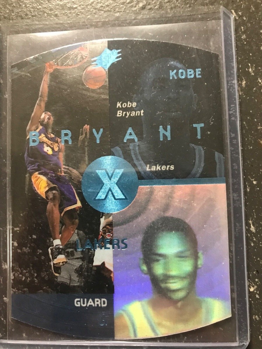 Kobe Bryant Upper Deck SPx hologram card 1998- Los Angeles Kobe Bryant Upper Deck SPx hologram card 1998- Los Angeles