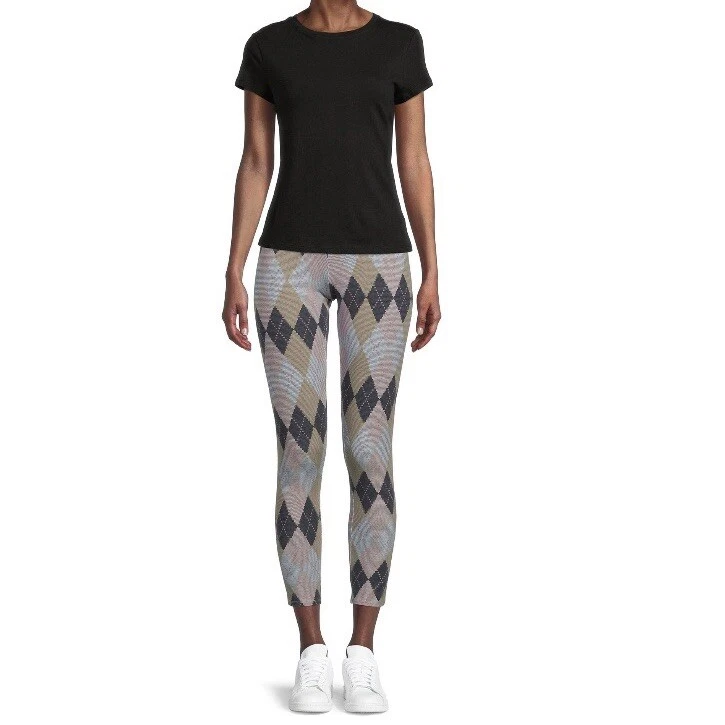 No Boundaries Juniors Leggings Pequeños 3-5 Nuevos con Etiquetas Tobillo Argyle Lindo Suave Foto 3 de 4