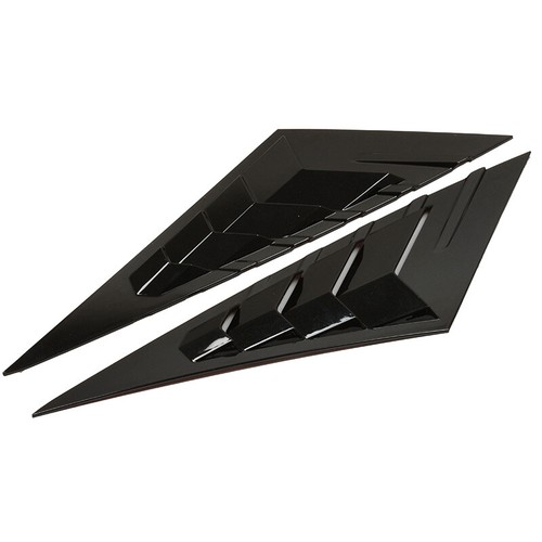 Cubierta de persiana persiana ventana lateral pintada negra para Hyundai Elantra 21-2022 - Imagen 5 de 7