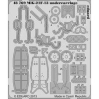 MW22 Eduard 48769 MIG-21F-13 Undercarriage 1/48 Pe Set For Trumpeter