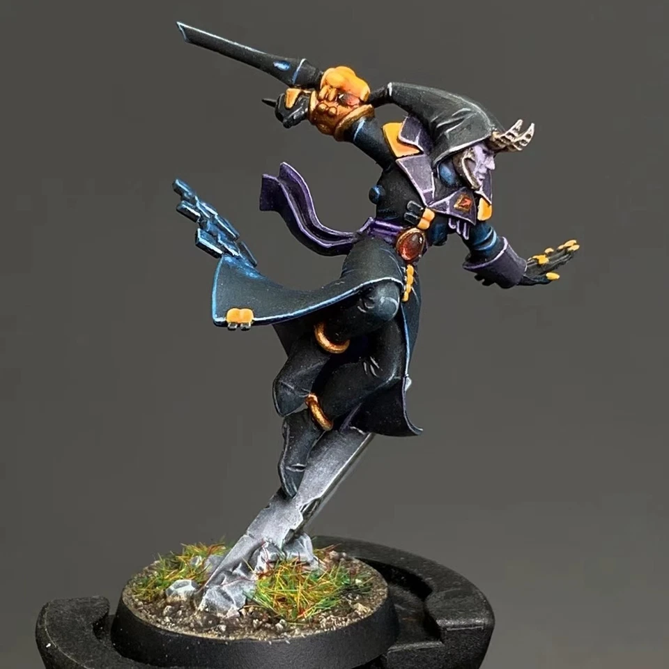 Warhammer 40K Arlequines Solitario Preventa Galería Pintada GW Ejército 40.000 Foto 3 de 4