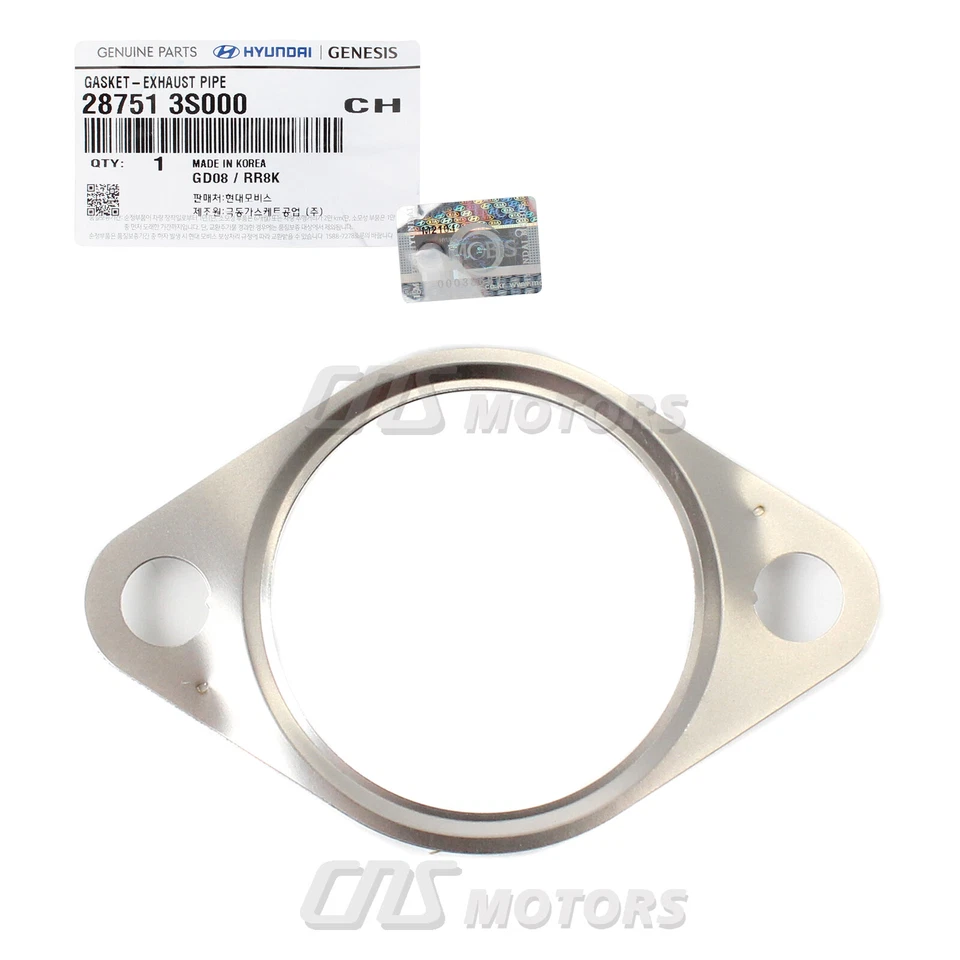 ⭐GENUINE⭐ Exhaust Pipe Gasket for Azera Elantra Genesis Santa Fe Sonata Tucson Foto 4 de 4