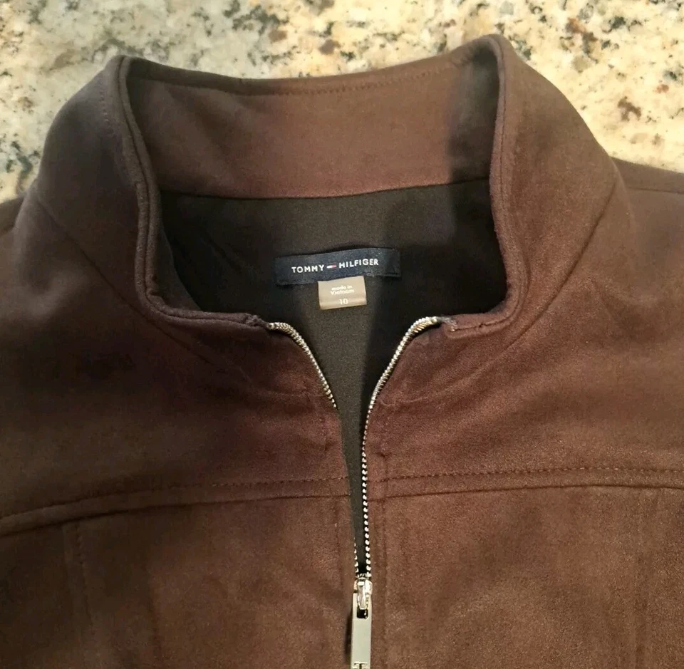 Vestido vaina Tommy Hilfiger para mujer de gamuza con cremallera frontal 10 Foto 2 de 3