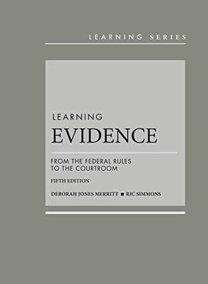 Learning Evidence: From - Hardcover, by Merritt Deborah; Simmons - Very Good l