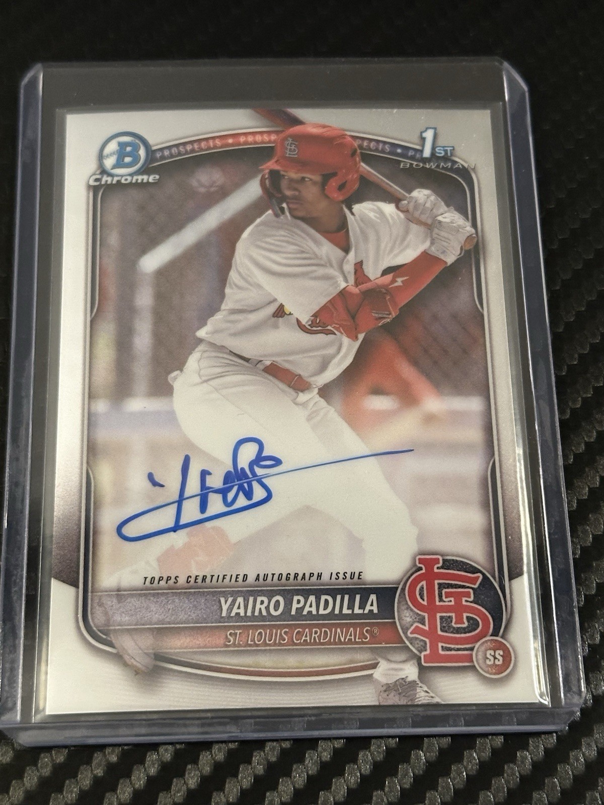 2025 Bowman Chrome - Prospect Autographs Yairo Padilla #CPA-YP 1st Auto
