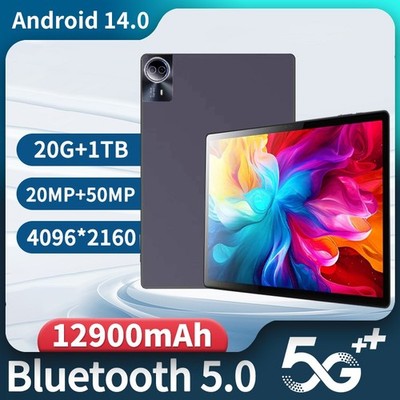 mobile phone Tablet 14 inch  Android 14 Dual 4G/5G Network WiFi 20GB RAM 1TB ROM