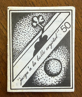 Original COUM Transmissions jusqu’à la balle crystal booklet Genesis P Orridge
