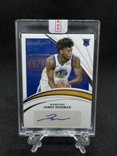 2020-21 Panini Immaculate - Initiation Ink James Wiseman #INI-JWS /99 (AU, RC)