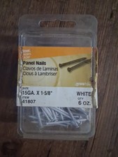 PANEL NAIL 1-5/8 WHT 6OZ
