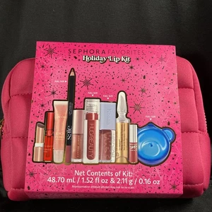 Sephora Favoris Jeu de valeur de lèvre de vacances YSL Rouge à lèvres Fenti Huda Etc NEW