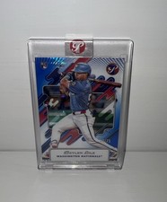 2025 Topps Pristine Daylen Lile RC Rookie Blue Pulsar /75 Sealed #69 Nationals