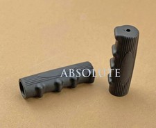 Black Vintage Schwinn Style 7/8" x 116mm Oval “T” Rubber Handlebar Bicycle Grips