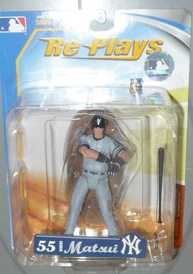 HIDEKI MATSUI New York Yankees Gracelyn RePlays MLB 4'' Series 1 Baseball Figure