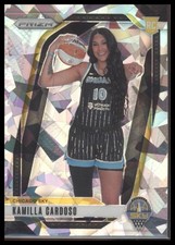 2024 Panini WNBA Prizm #149 Kamilla Cardoso Cracked Ice Prizm