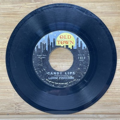 Larry Finnegan - Candy Lips / Dear One 7'' Record Old Town 45 RPM