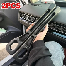 2Pcs Car Seat Gap Filler Side Seam Filling Strip Phone Holder For All Car Model