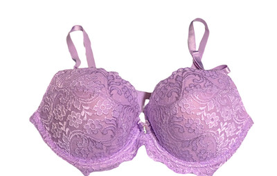 Smart & Sexy 34D Women's Signature Lace Push-up Jeweled Stellar Orchid