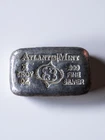 1 oz .999 Fine Silver Hand Poured Bar, Zodiac Series, Pisces, Atlantis Mint Rare