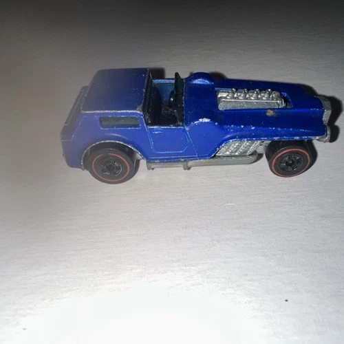 Hot Wheels Redline 1973 Hiway Robber Dark Blue Hong Kong White Undercoat