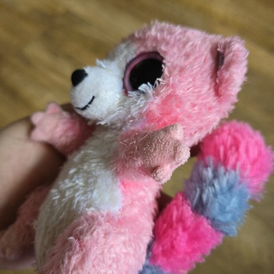 c3 2009 Ty Beanie Boos Bubblegum the Pink Bushbaby Lemur Plush