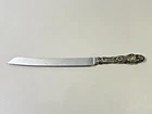 Gorham Old Lily Bread Cake Knife 12-3/4" Sterling Silver Handle NO Monogram