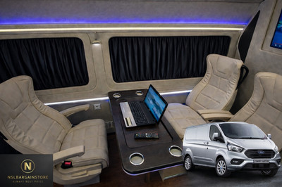 FORD TRANSIT CUSTOM VERDUNKELUNGSVORHÄNGE WOHNMOBIL VORHANG CAMPERROLLOS VORHANG