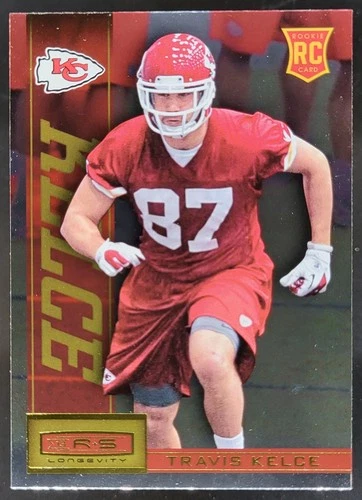 2013 Panini Rookies & Stars Travis Kelce #192 RC Kansas City Chiefs B AB7