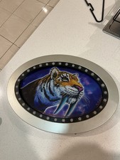 Aristocrat Pokies Machine Tiger Case And Insert Sign Aristocrat