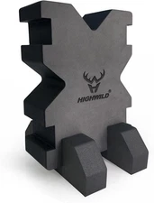 Highwild Shooting Foam Rest X-Block Bench with Base 1 Pack 