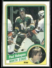 1984-85 Topps Paul Holmgren #74 Minnesota North Stars