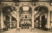 Milan postcard travelled 1906 Belgian pavilion at the Exhibition