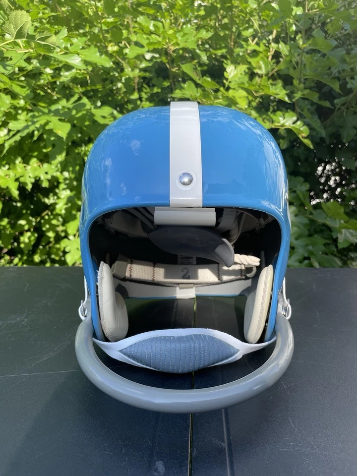 North Carolina RK2 Football Historic Helmet Reproduction - Riddell KRA Lite - Image 2 of 4