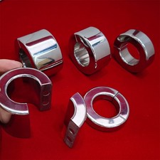 Edelstahl Magnetisch Hoden Penis Ring Gewicht Ballstretcher Extender Enhancer DE