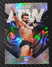 2026 AEW Upper Deck Allure Brian Cage Black Refractor MIST SSP #11 RARE