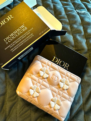 Dior Diorshow 5 Color Eyeshadow shamrock palette and pouch 0.21 oz