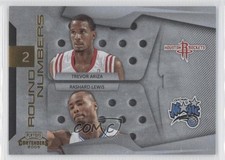 2009 Playoff Contenders Round Numbers Gold 85/100 Rashard Lewis Trevor Ariza 0q0