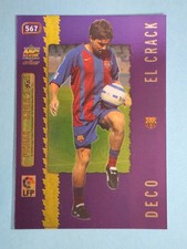 2004-05 Mundicromo Las Fichas de la Liga FOIL Deco Barcelona #567 ⚽