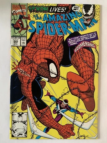 The Amazing Spider-Man #345 VF+ Combined Shipping~