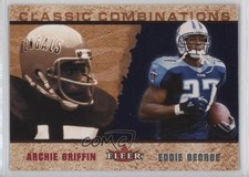 2002 Fleer Tradition Classic Combinations Retail Archie Griffin Eddie George 0q3