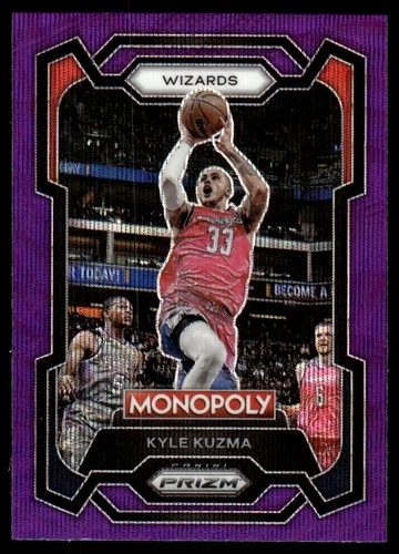 Kyle Kuzma 2023-24 Panini Prizm Monopoly #89 Wizards Insert ? SEE SCAN!