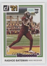 2021 Panini Chronicles Draft Picks Donruss Retro Pink Rashod Bateman #43 0i7z